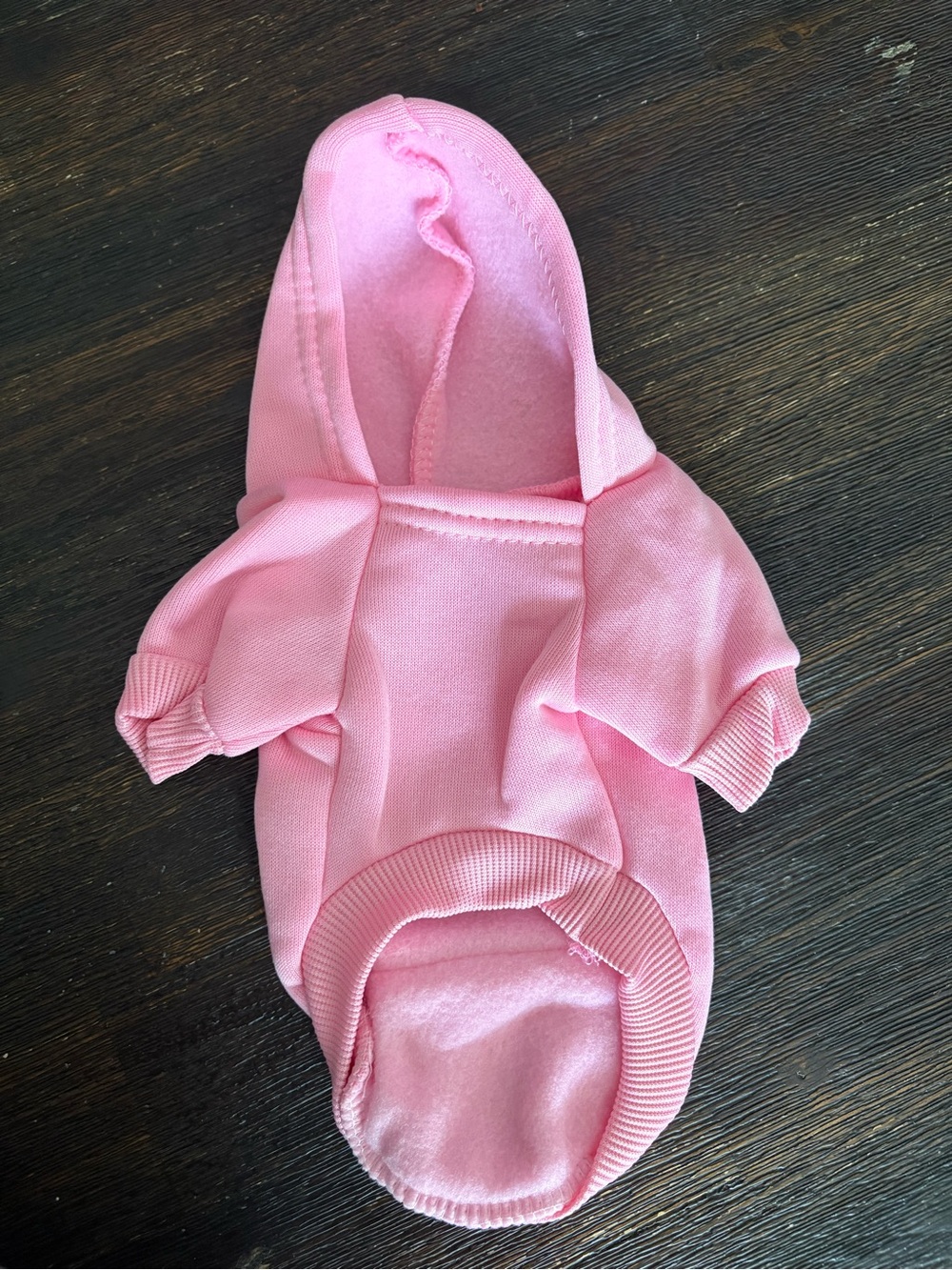 Soft Pink Hoodie for Dogs — Cozy Pullover Pet Sweatshirt